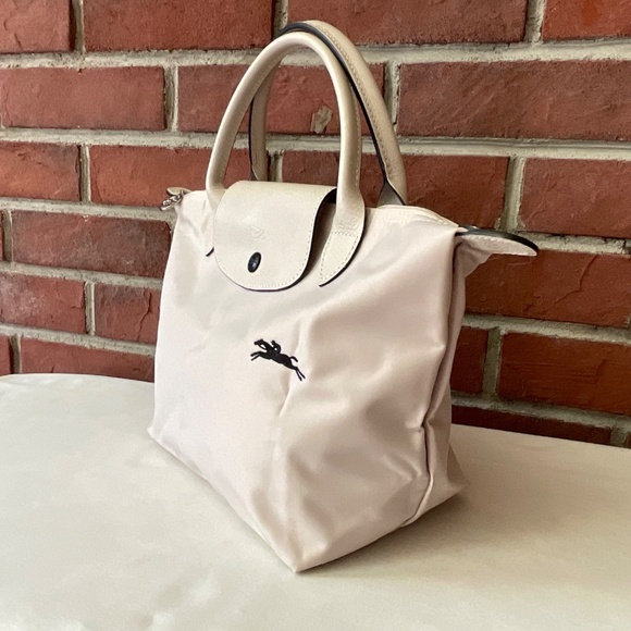 NEW Longchamp Le Pliage Club Small Cream Tote Bag NWOT - Picture 11 of 15